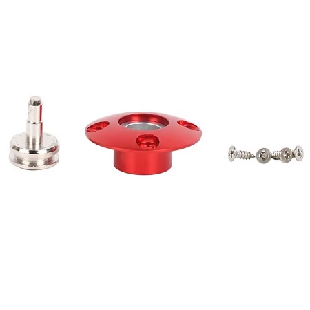 Tappo rifornimento magnetico in alluminio anodizzato Rosso